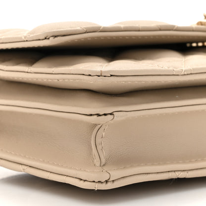 Christian Dior Lambskin Cannage Mini My Dior Bag Sand 10 of 11