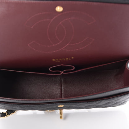 Chanel Caviar Quilted Jumbo Double Flap Black 6 of 8