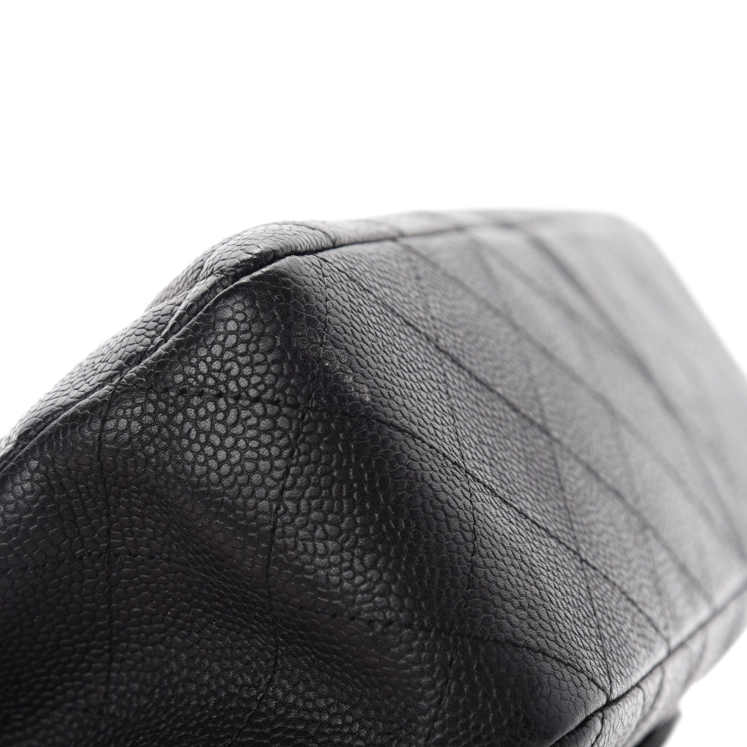 Chanel Caviar Quilted Jumbo Single Flap Black 11 of 11