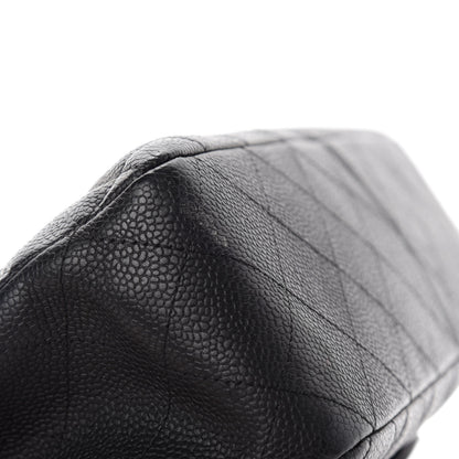 Chanel Caviar Quilted Jumbo Single Flap Black 11 of 11