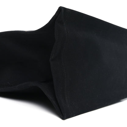 Saint Laurent Linen Calfskin Rive Gauche Tote Black 9 of 10