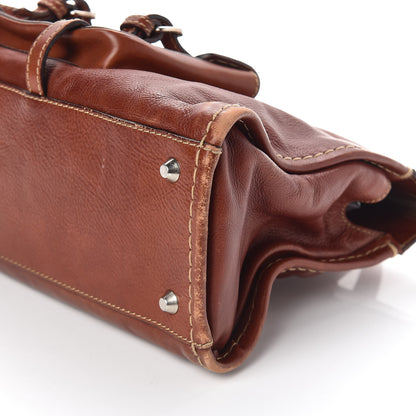 Chloe Calfskin Edith Satchel Ecureil Brown 8 of 8