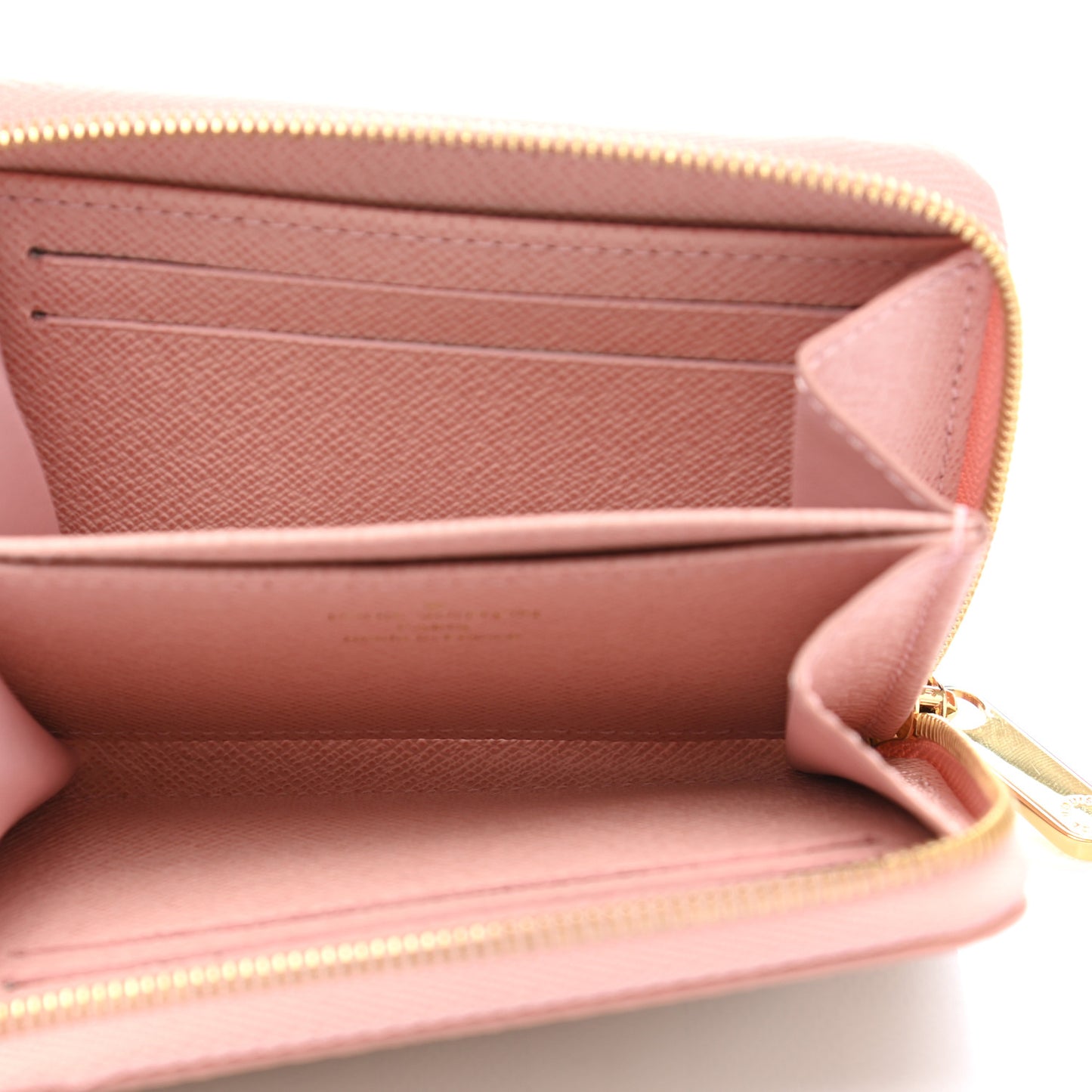 Damier Azur Zippy Coin Purse Rose Ballerine