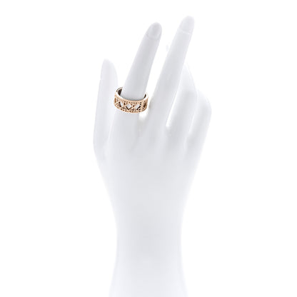 Christian Dior 18K Yellow White Gold My Dior Ring 59 8.75 2 of 5
