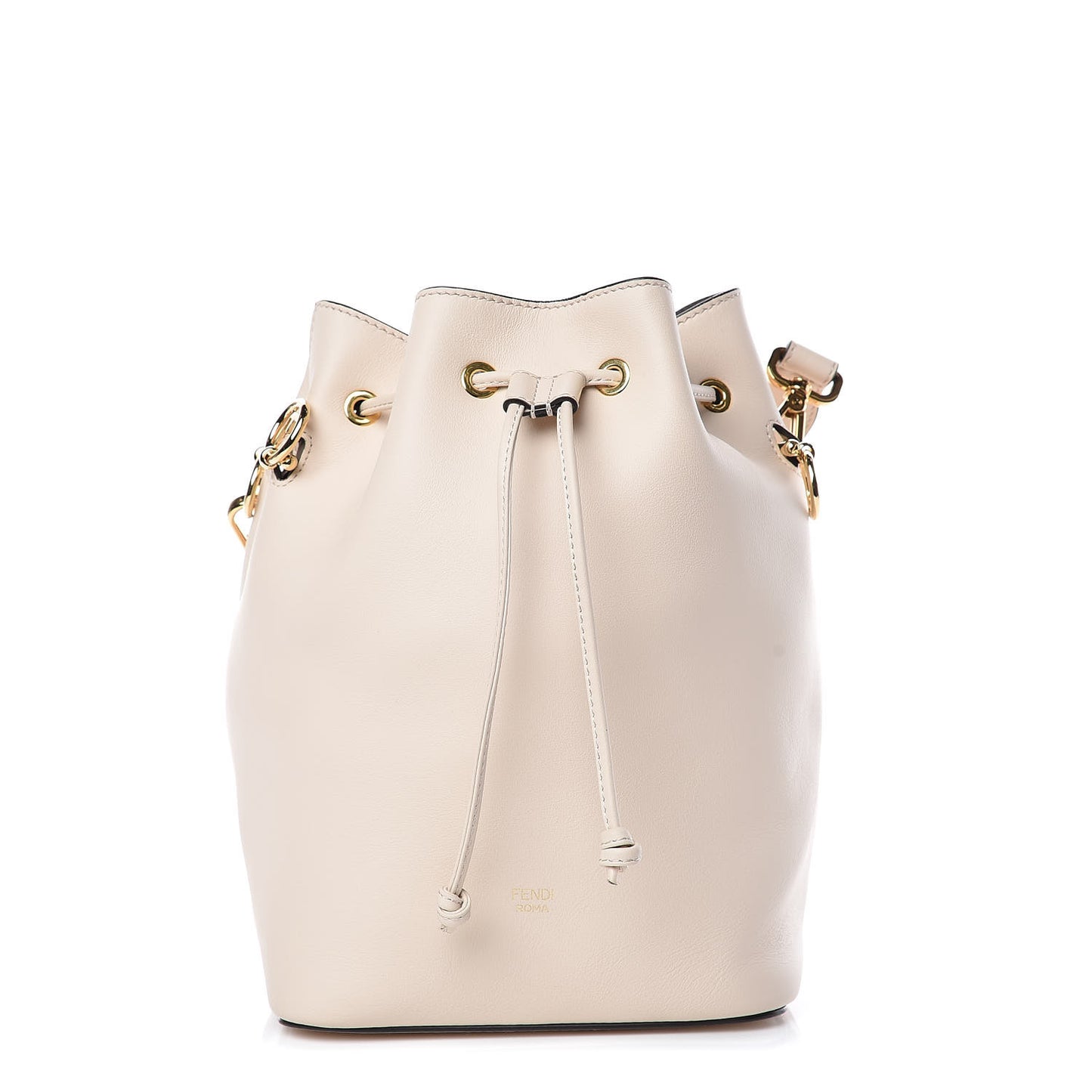 Vitello Grace Matte F is Fendi Grande Mon Tresor Bucket Bag Camelia