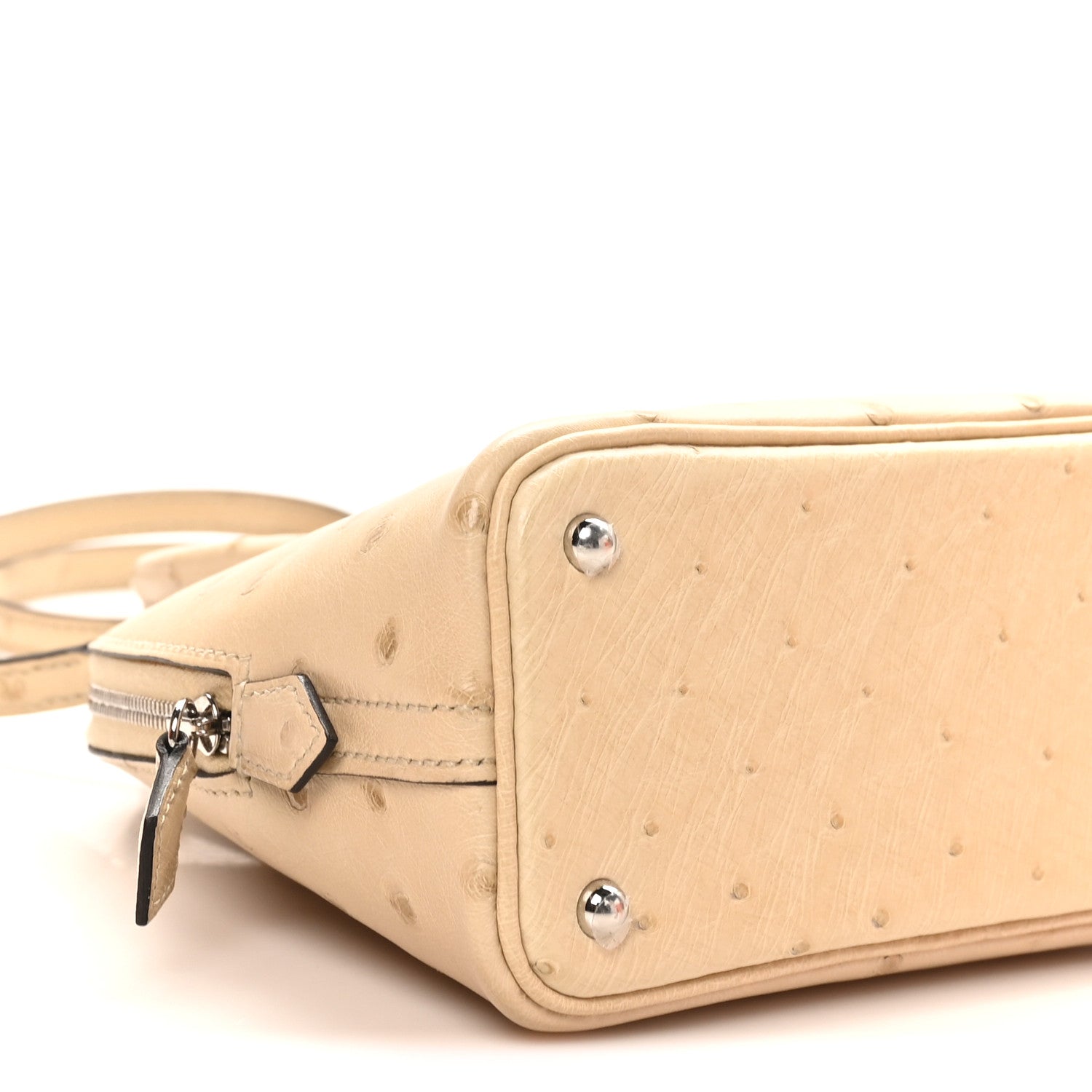 Hermes Ostrich Bolide Mini 1923 Parchemin 9 of 11