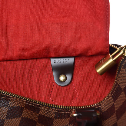 Louis Vuitton Damier Ebene Speedy Bandouliere 30 6 of 14