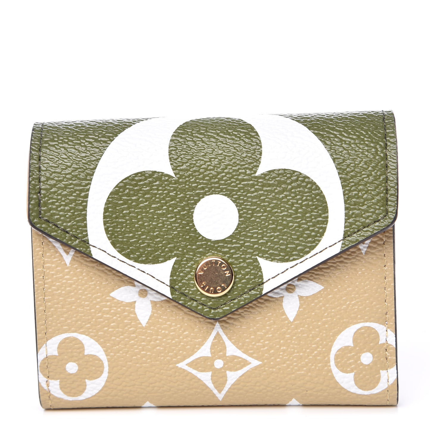 Monogram Giant Zoe Wallet Kaki