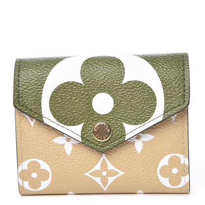 Louis Vuitton Monogram Giant Zoe Wallet Kaki 1 of 8