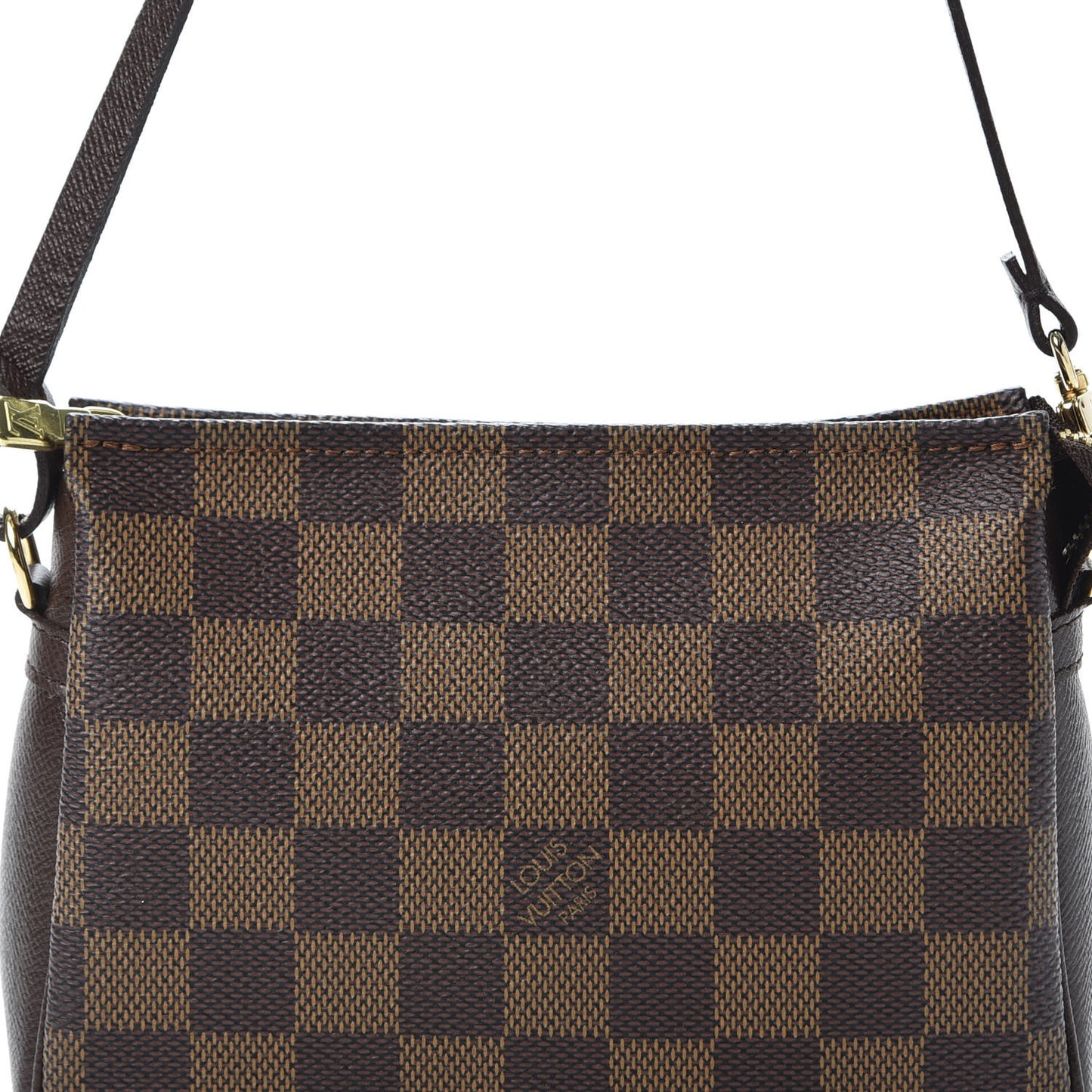 Damier Ebene Trousse Make Up Bag Pochette