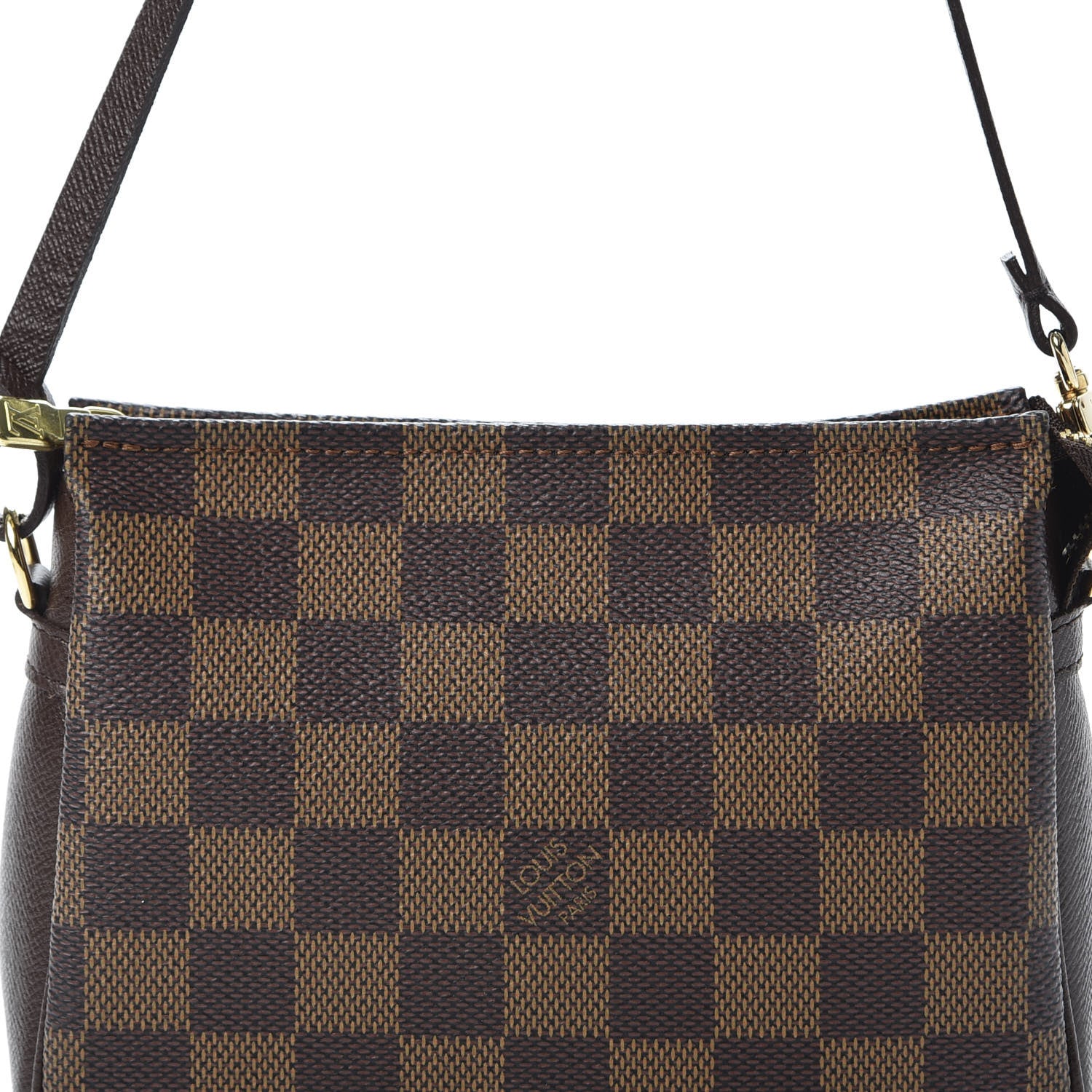 Louis Vuitton Damier Ebene Trousse Make Up Bag Pochette 9 of 9