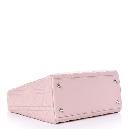 Christian Dior Lambskin Cannage Medium Lady Dior Light Pink 4 of 10