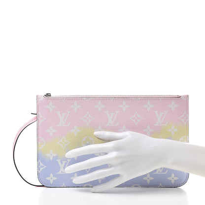 Louis Vuitton Monogram Escale Neverfull MM GM Pochette Pastel 2 of 8