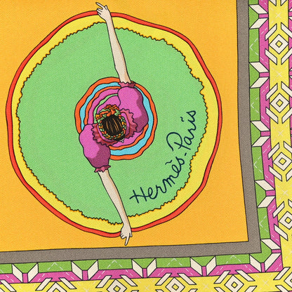 Hermes Silk Belles du Mexique Scarf 90 2 of 3