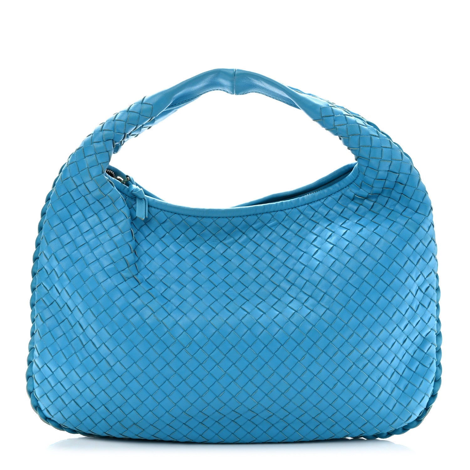 Bottega Veneta Nappa Intrecciato Medium Veneta Hobo Turquoise 1 of 10