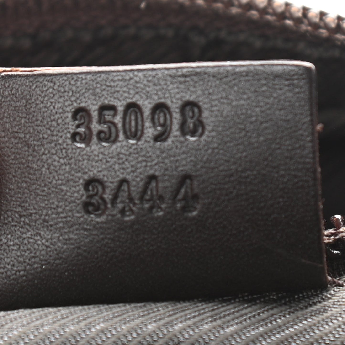 Monogram Shoulder Bag Dark Brown