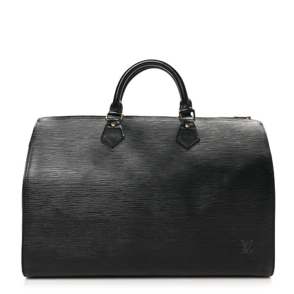 Louis Vuitton Epi Speedy 35 Black 1 of 11