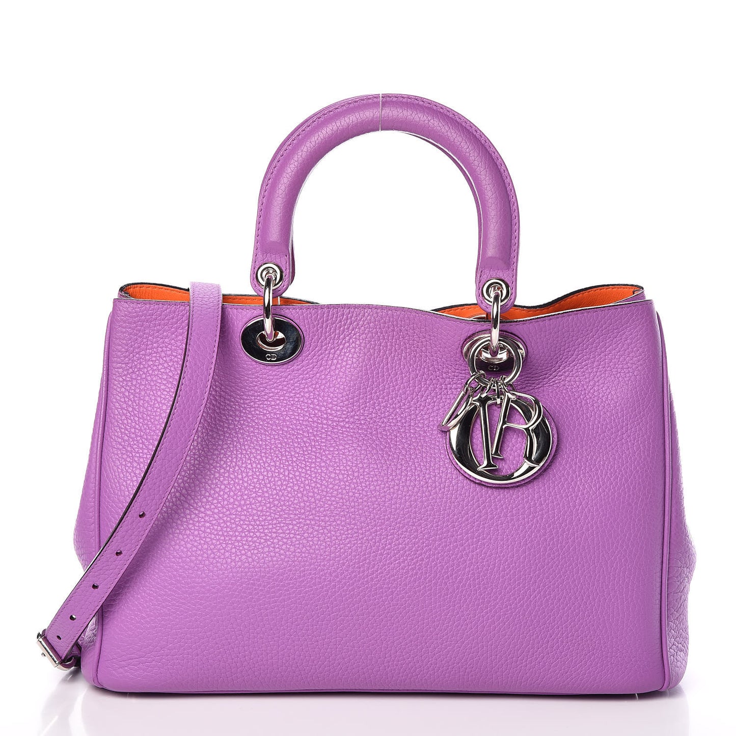 Bullcalf Medium Diorissimo Tote Parme