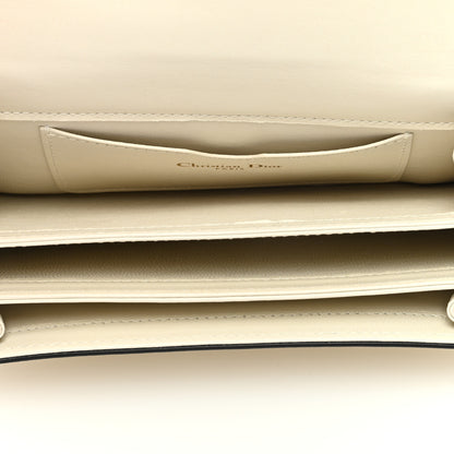 Christian Dior Lambskin Embroidered La Roue De La Fortune Tarot Pouch Clutch White 5 of 8