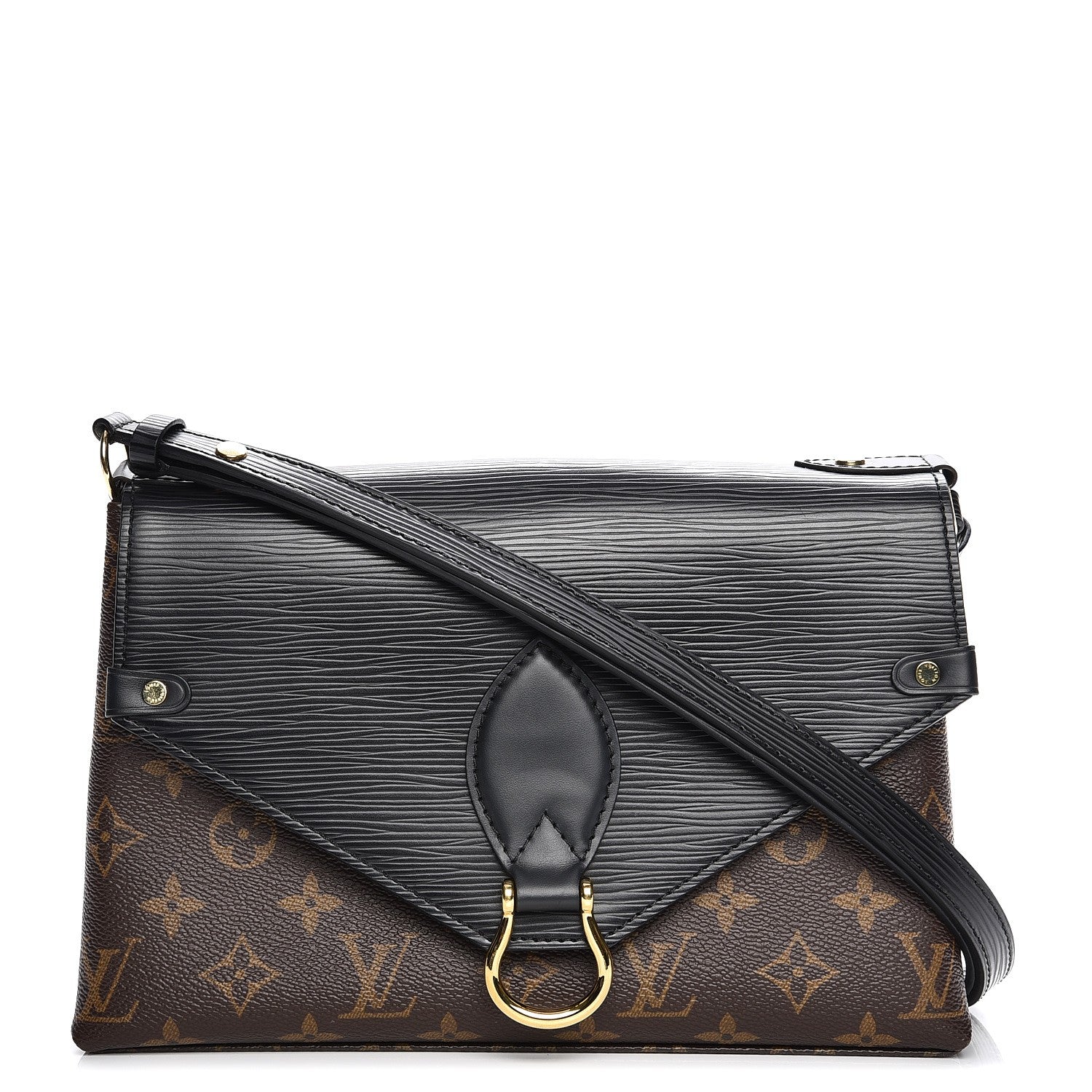 Louis Vuitton Epi Monogram Saint Michel Black 1 of 7