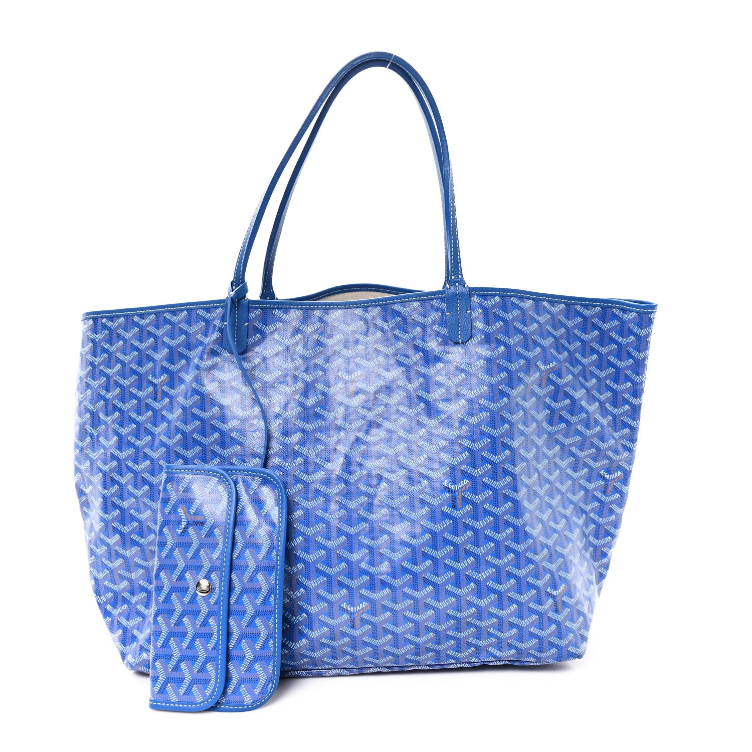 Goyard Goyardine Saint Louis GM Sky Blue 3 of 13