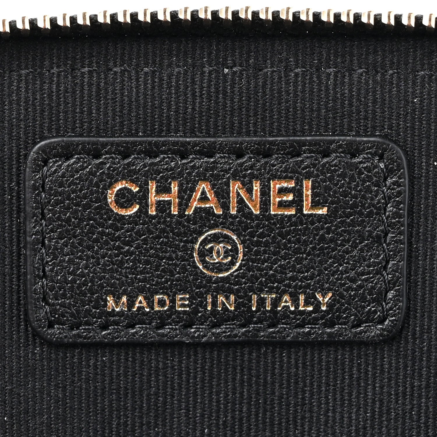 Chanel Lambskin Quilted CC Phone Holder Black 6 of 10