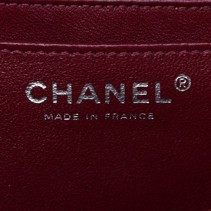 Chanel Caviar Quilted Maxi Single Flap Dark Red 6 of 15