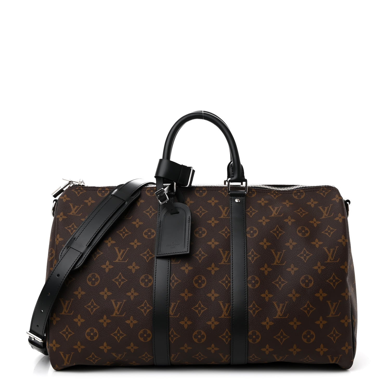 Louis Vuitton Monogram Macassar Keepall Bandouliere 45 1 of 8