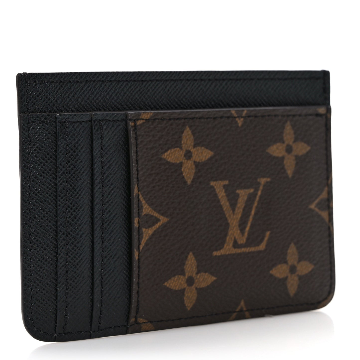 Reverse Monogram Side Up Card Holder