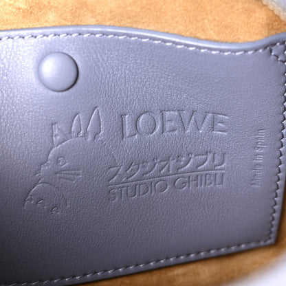 Loewe X HOWLS MOVING CASTLE Satin Calfskin Calcifer Amazona 16 Blueberry 6 of 12