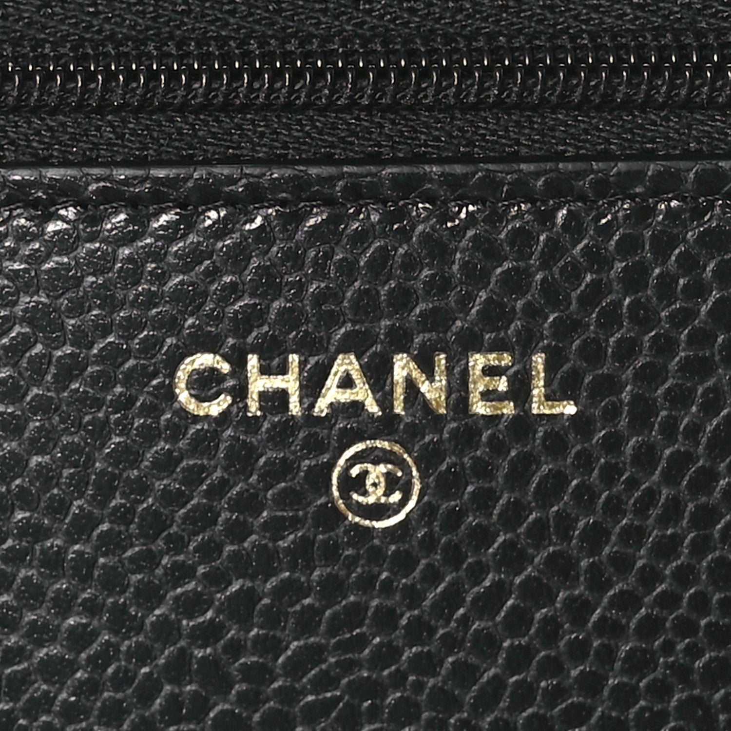 Chanel Caviar Quilted Wallet on Chain WOC Black 6 of 11