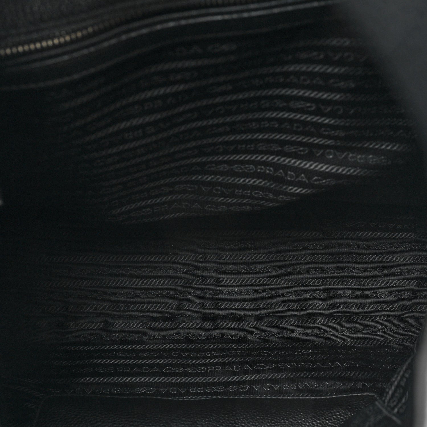 Prada Vitello Daino Medium Pocket Hobo Bag Black 5 of 12