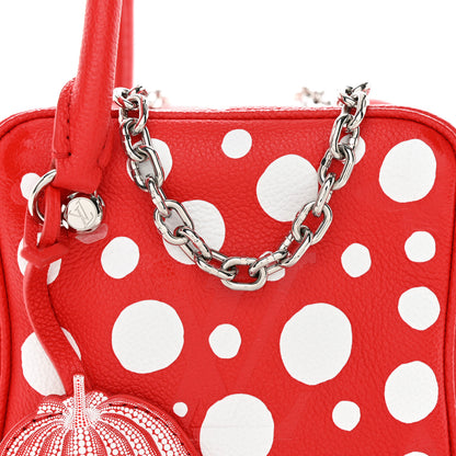 Louis Vuitton LV X YK Empreinte Square Bag Red White 8 of 10