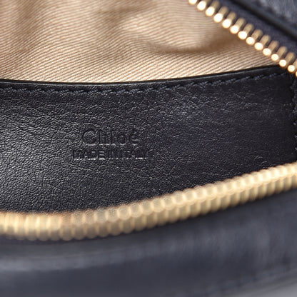Chloe Smooth Calfskin Little Horses Embroidered Signature Belt Bag Black 6 of 11