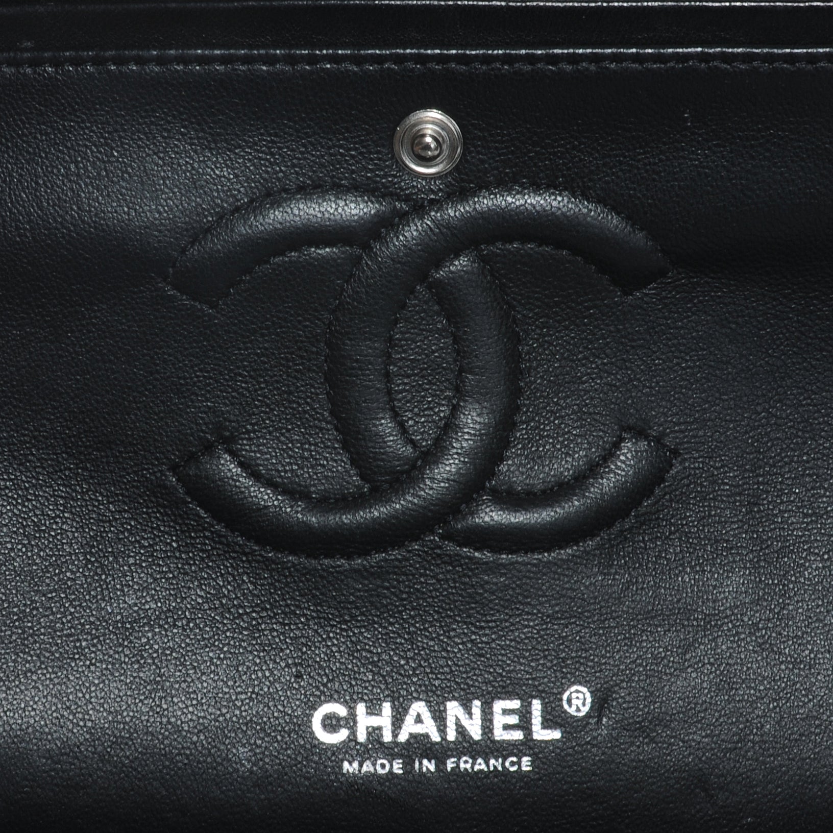 Chanel Patent Medium Double Flap Black 6 of 8