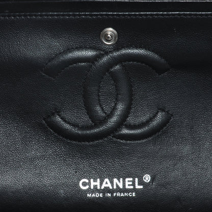 Chanel Patent Medium Double Flap Black 6 of 8