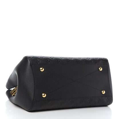 Louis Vuitton Empreinte Montaigne GM Black 4 of 10