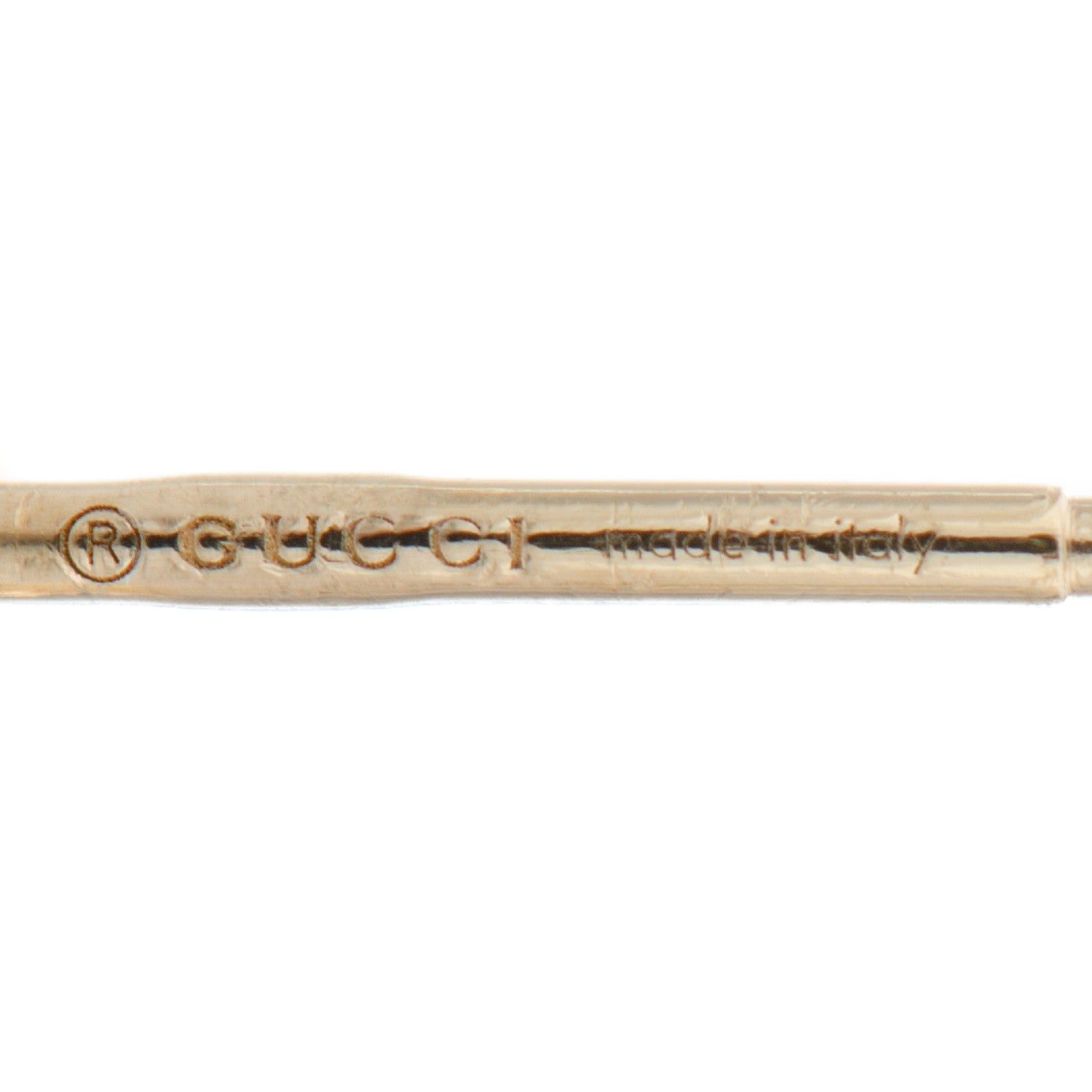 Gucci 18K Yellow Gold Horsebit Earrings 4 of 4