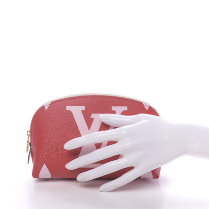 Louis Vuitton Monogram Giant Cosmetic Pouch Rouge 2 of 6