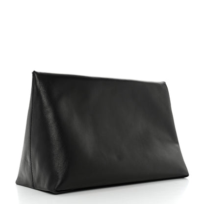 Alexander McQueen Nappa Skull Four Ring Clutch Black 2 of 9
