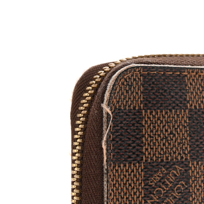 Louis Vuitton Damier Ebene Zippy Organizer Wallet 7 of 7
