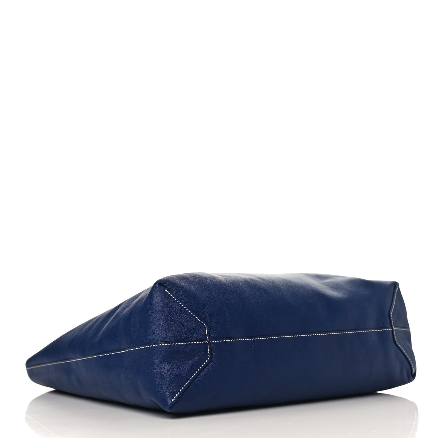 Veau Sikkim Double Sens 45 Tote Bleu Sapphire Bleu Paradis