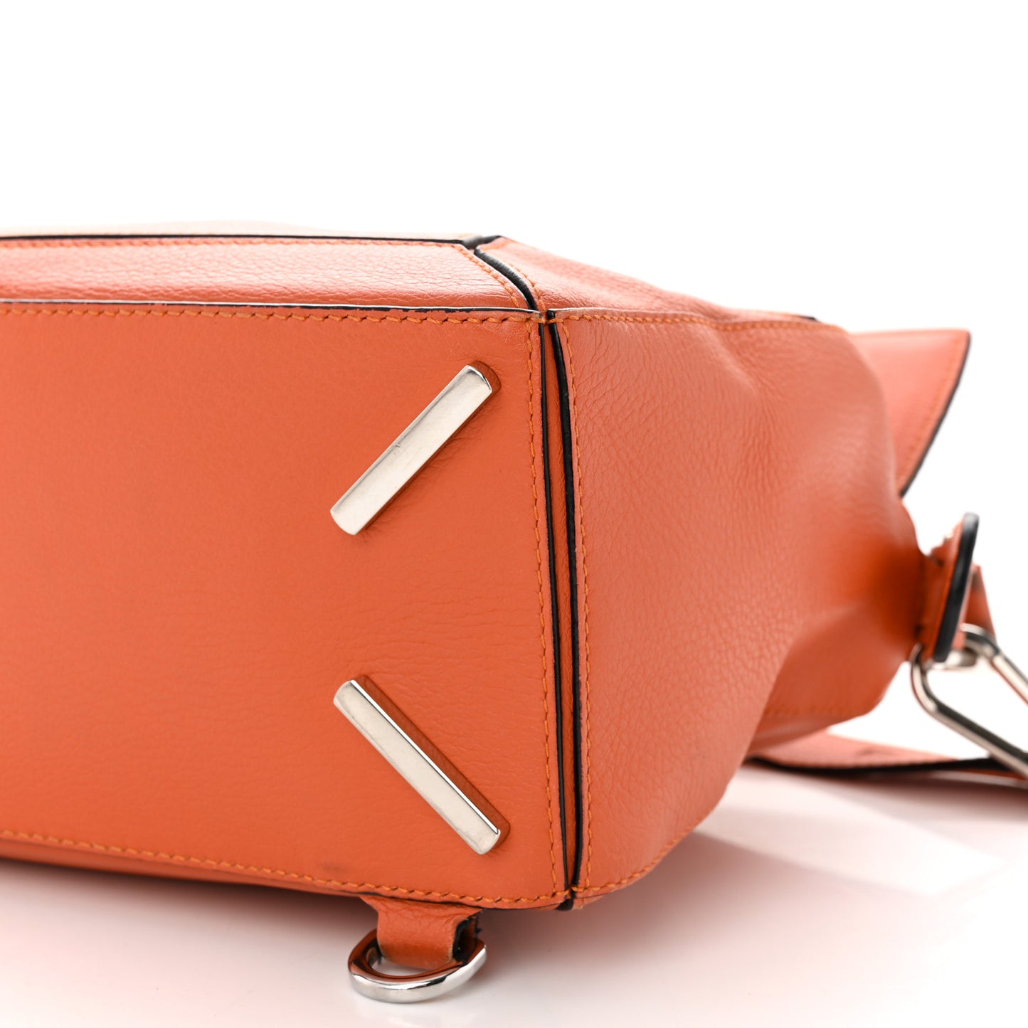 Calfskin Small Puzzle Bag Coral
