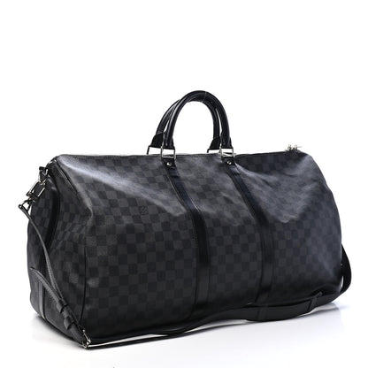 Louis Vuitton Damier Graphite Keepall Bandouliere 55 3 of 9