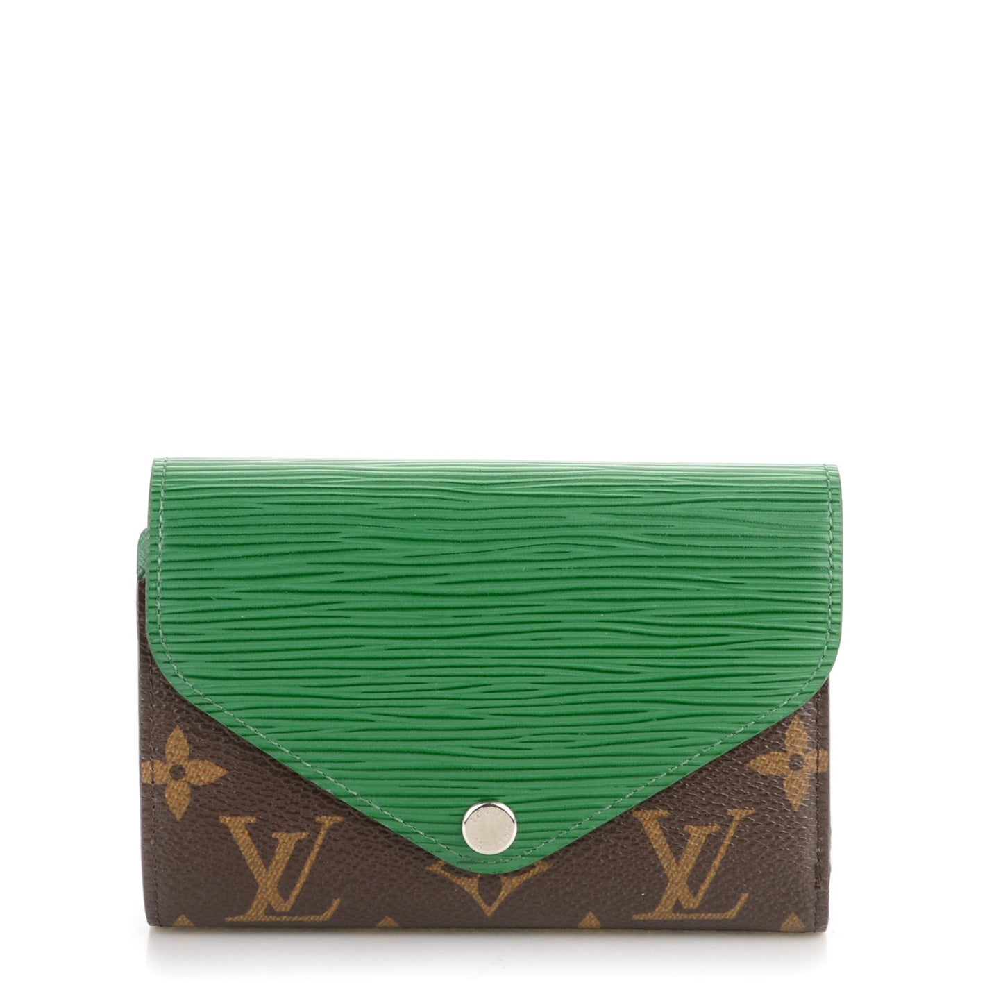 Epi Monogram Marie-Lou Compact Wallet Menthe