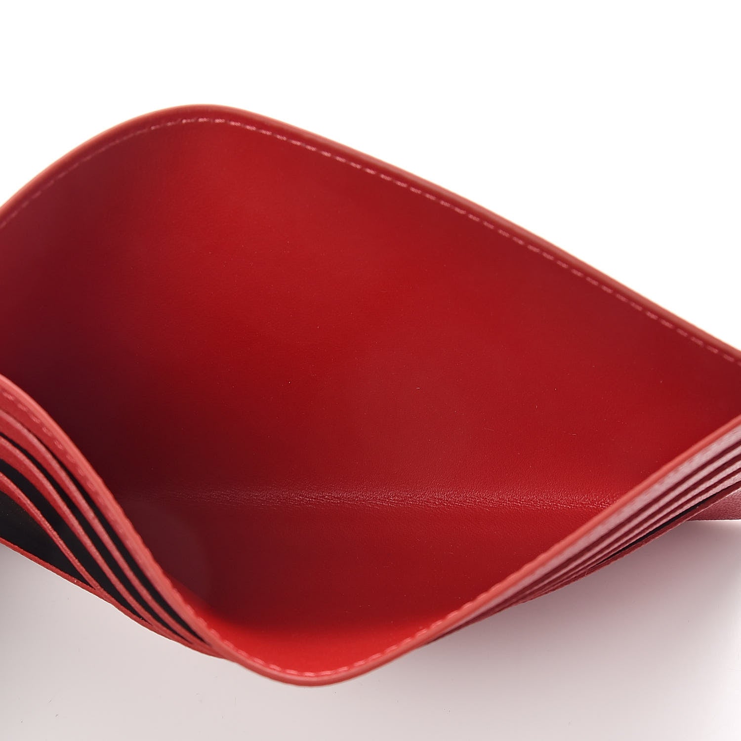 Louis Vuitton Calfskin Felicie Card Holder Insert Cherry 6 of 6