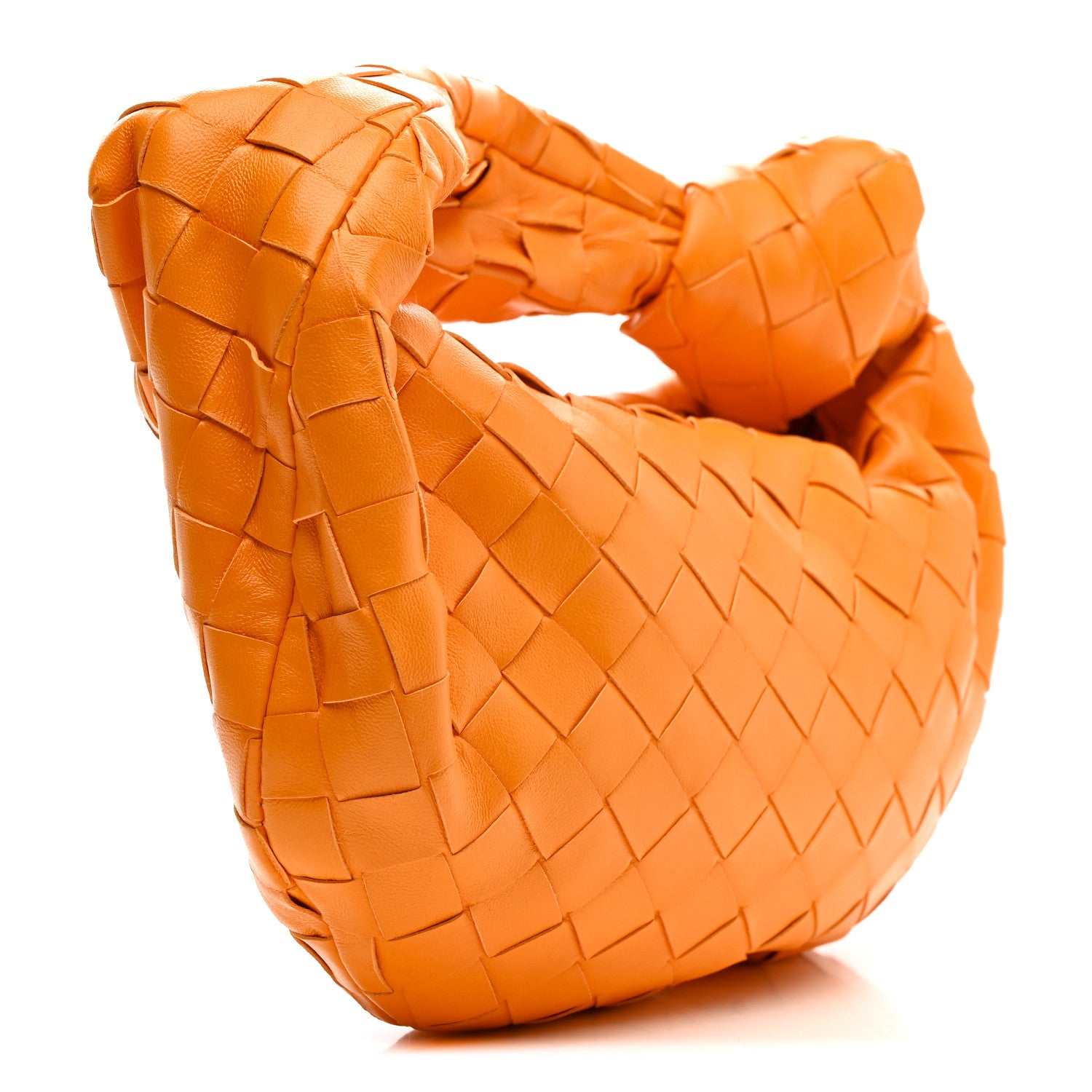 Bottega Veneta Nappa Intrecciato Mini Jodie Tangerine 3 of 11