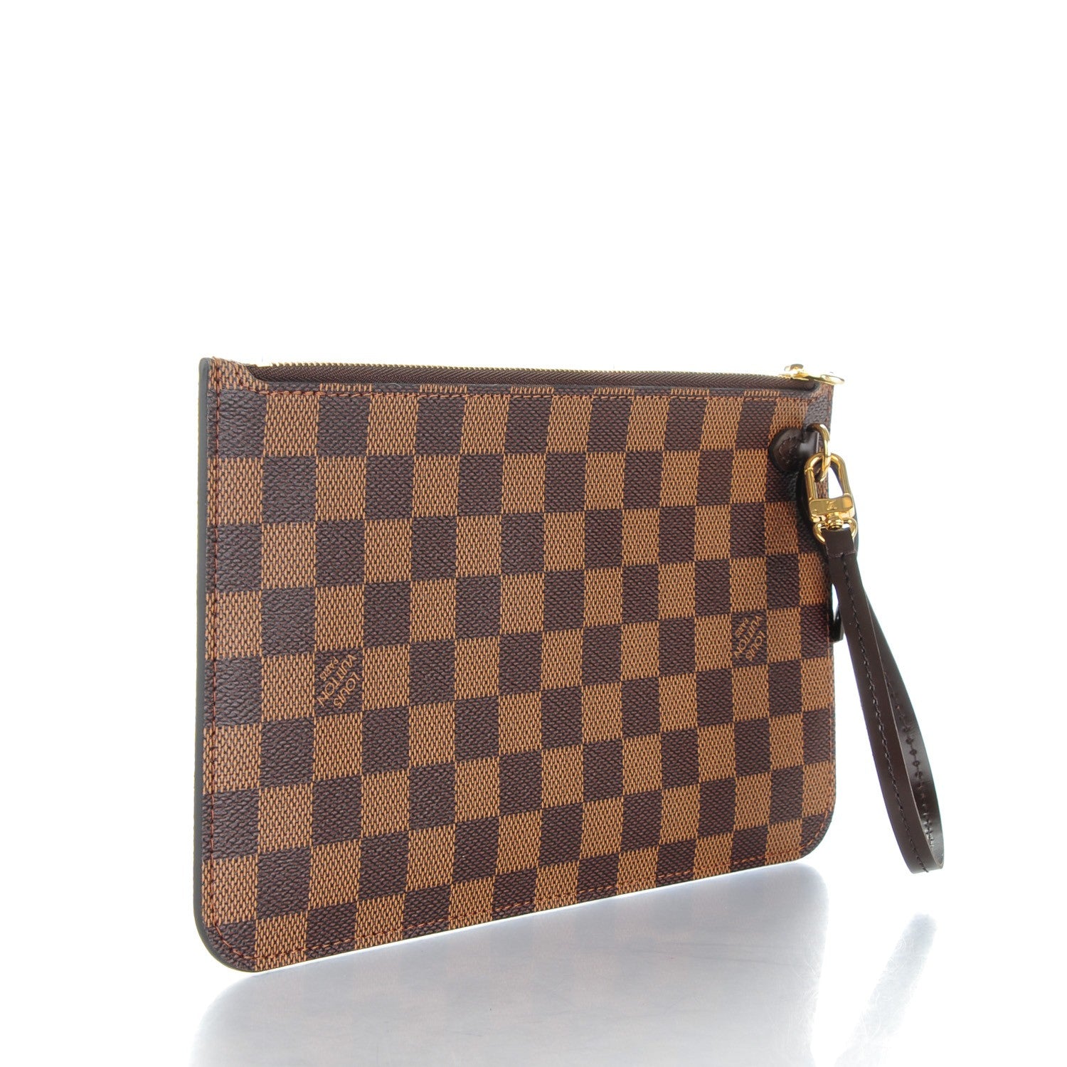 Louis Vuitton Damier Ebene Neverfull MM GM Pochette 3 of 7