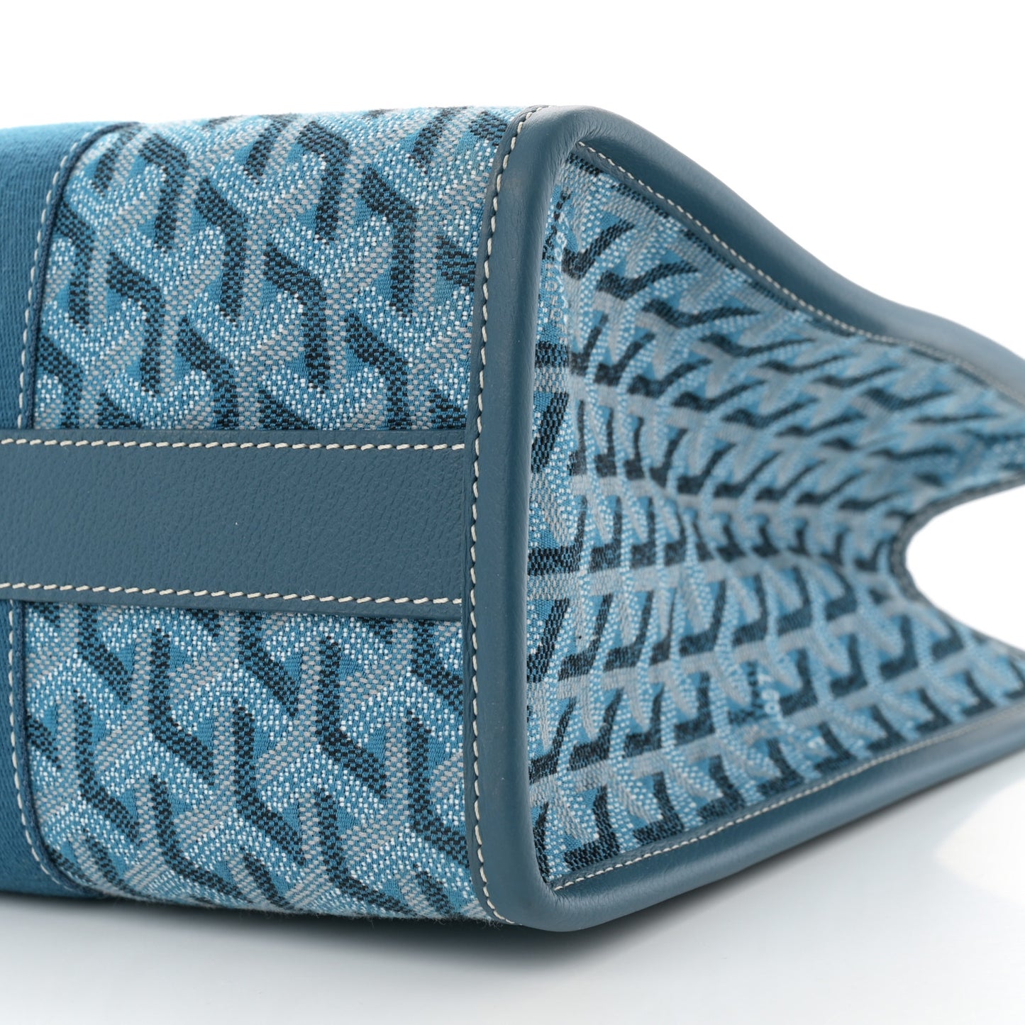 Goyardine Villette PM Tote Ocean Blue