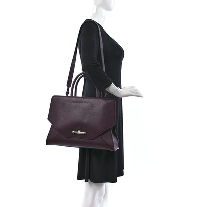Givenchy Calfskin Obsedia Satchel Burgundy 2 of 9